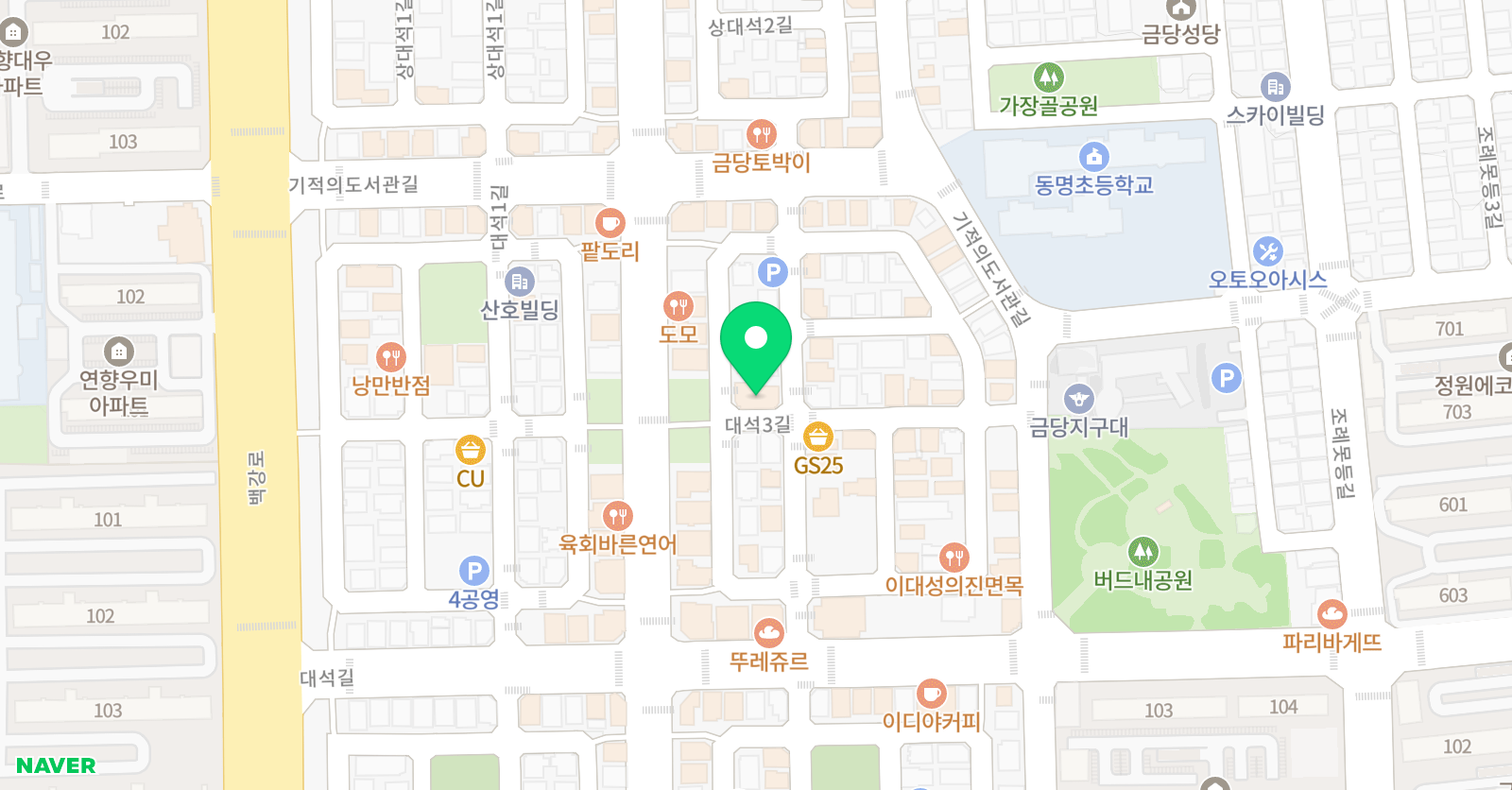 프레스티지 트리아 위치