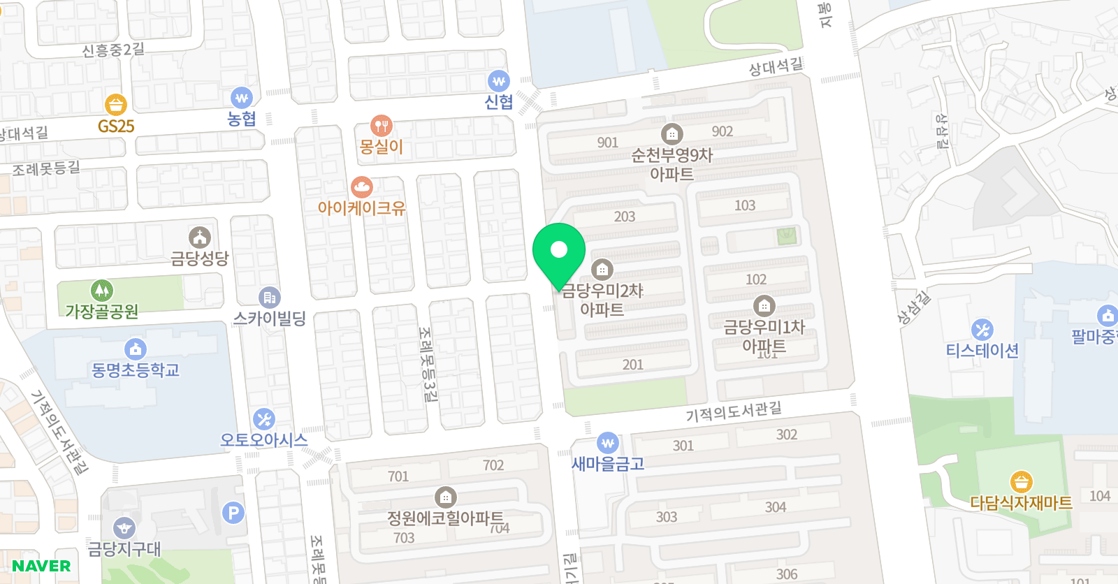 술술풀리는 김필 수학교습소 위치