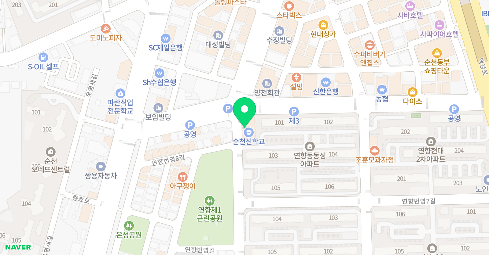 카이로스 수학학원 위치