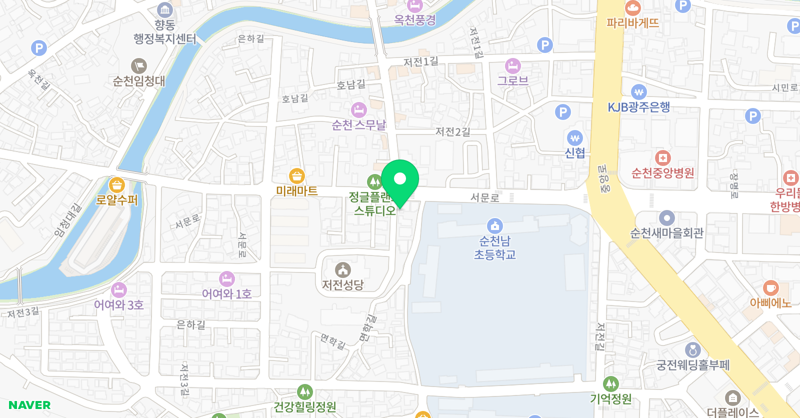 뮤엠 영어교습소 순천남초점 위치