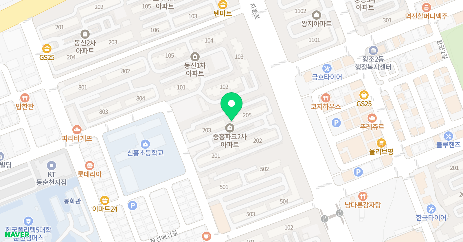딩동댕 피아노학원 위치