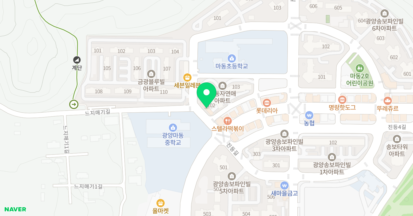 삼성 영어 차 수학 대성N 학원 위치
