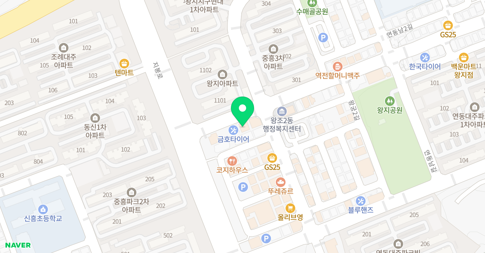 드림버드 학원 위치