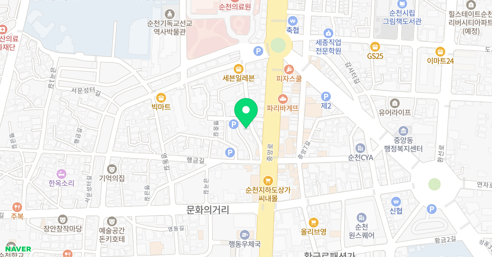 물음표 기타음악학원 위치