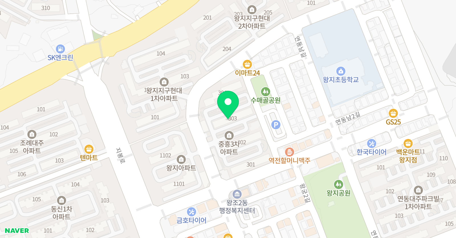 셀파우등생교실 순천왕지교실 위치