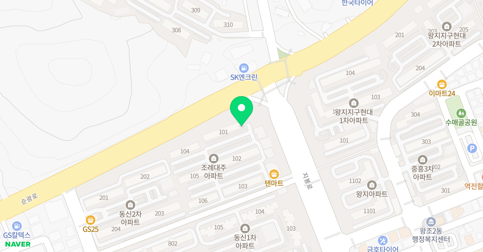 3030 영어학원 금당외대 김쌤 위치