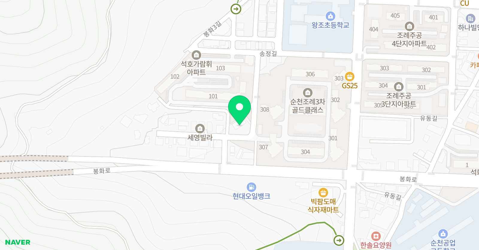 순천이글FC 위치