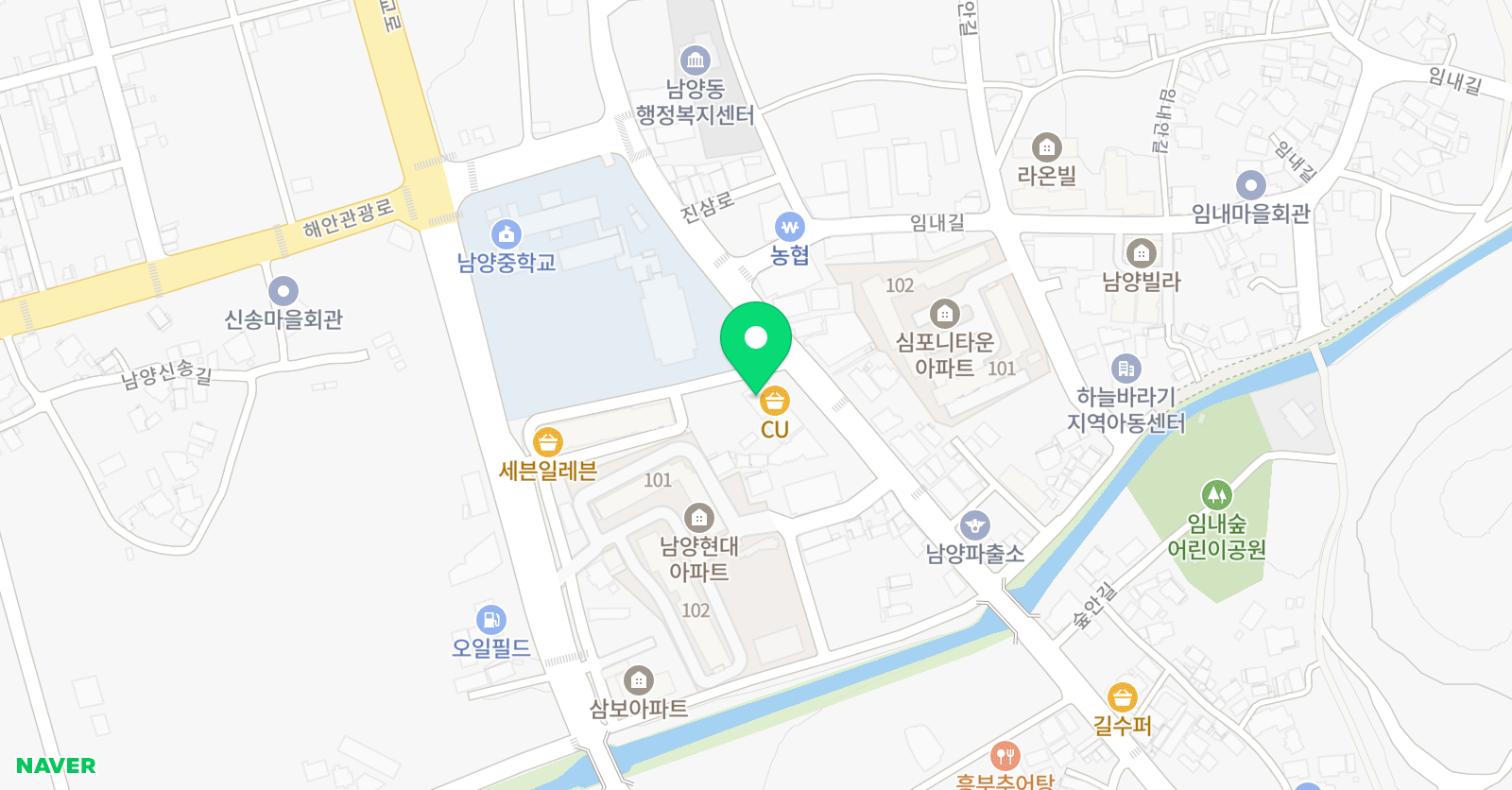 수학의달인 남양캠퍼스 위치