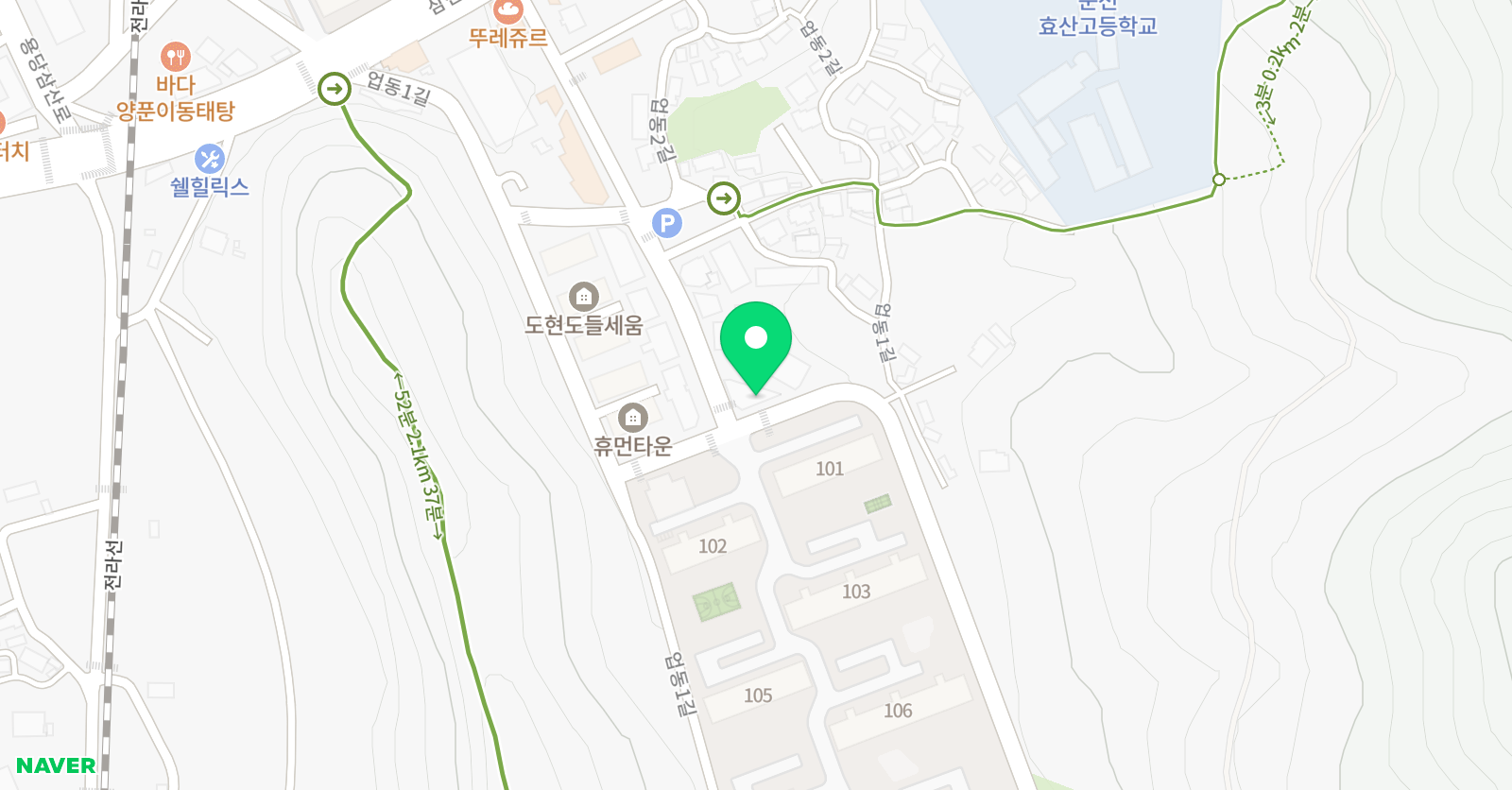 피오레 음악학원 위치