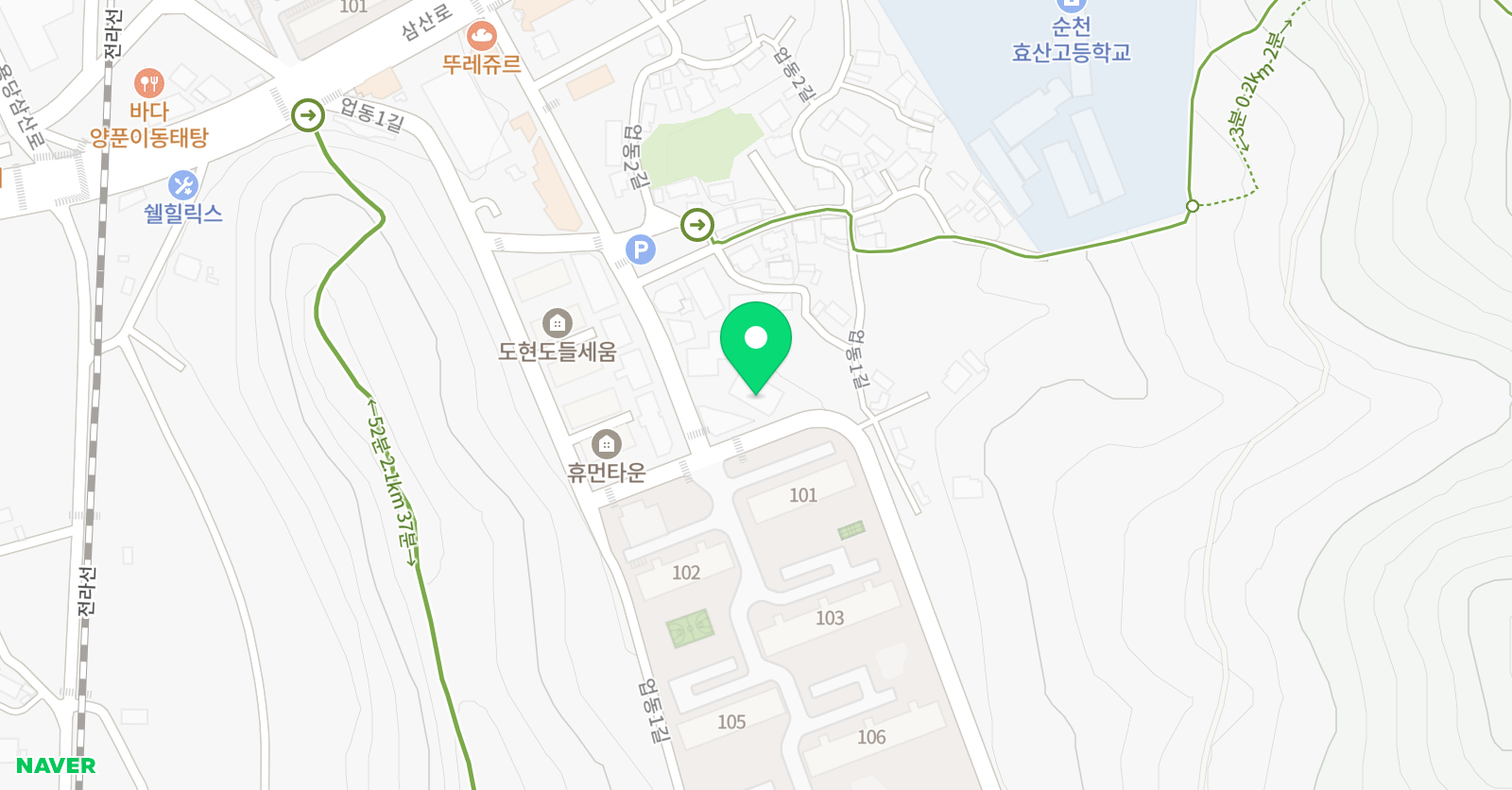 복싱 피스트 용당 위치