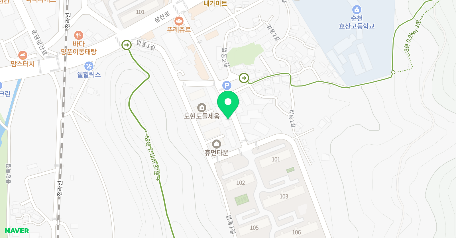 수학이재밌다 교습소 위치