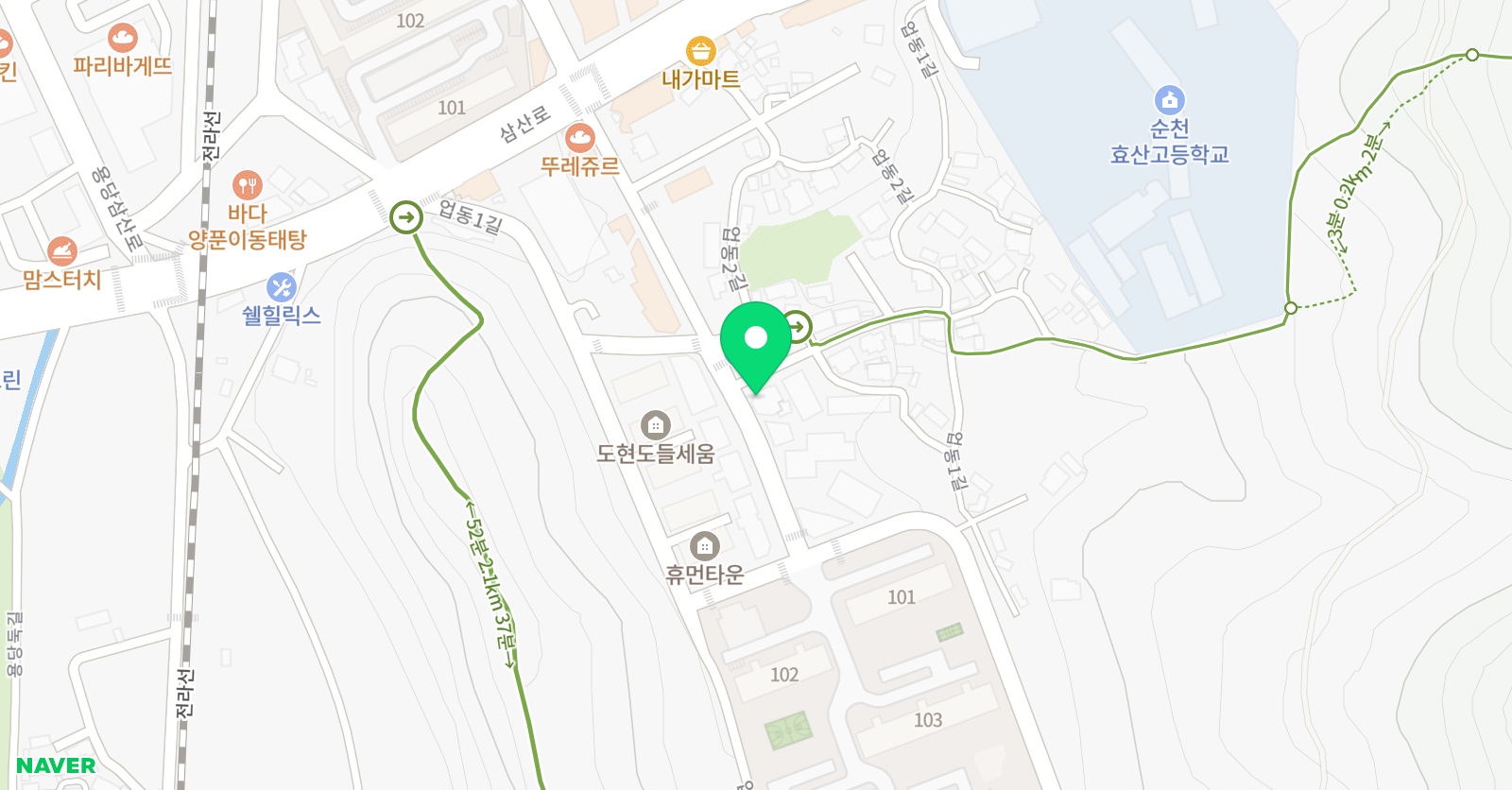 매드매쓰 수학학원 위치