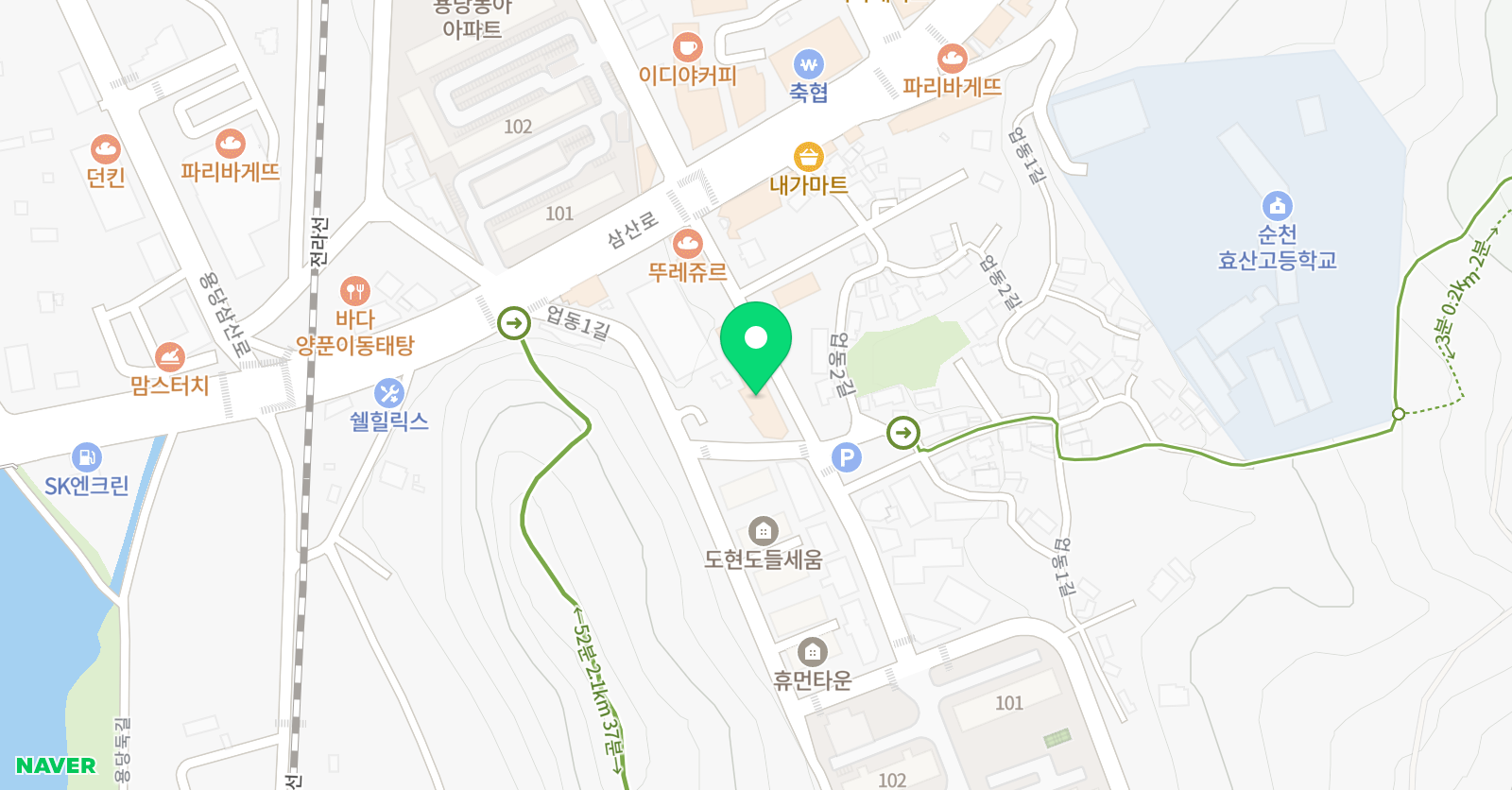 참 수학학원 위치