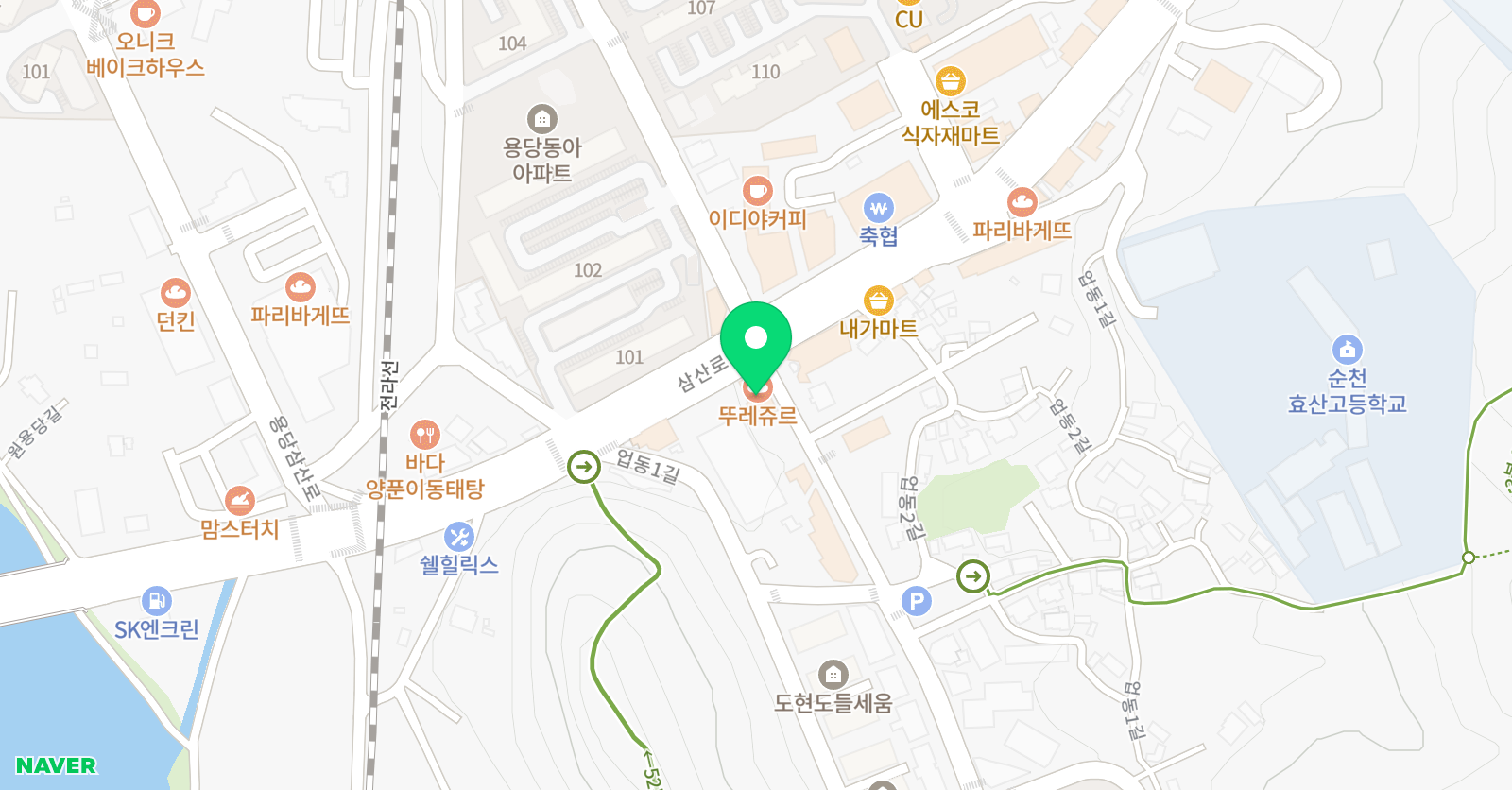 서울리더 학원 위치