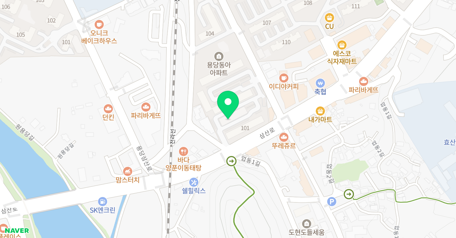 리더스 영어수학학원 위치