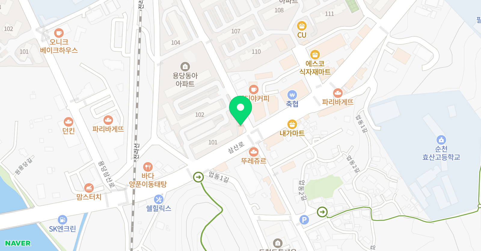 e브릿지 어학원 위치