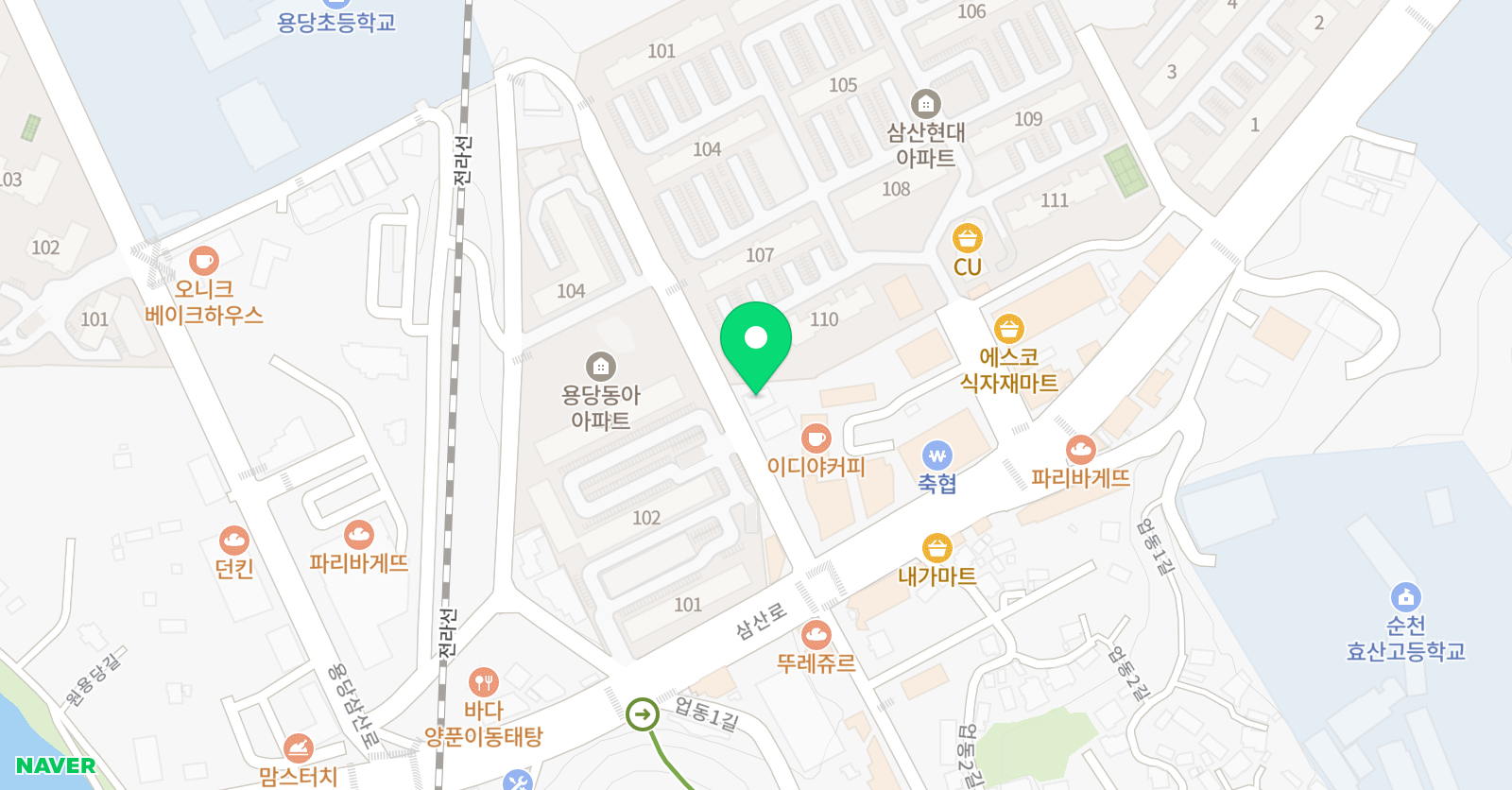 레벨업입시 학원 위치