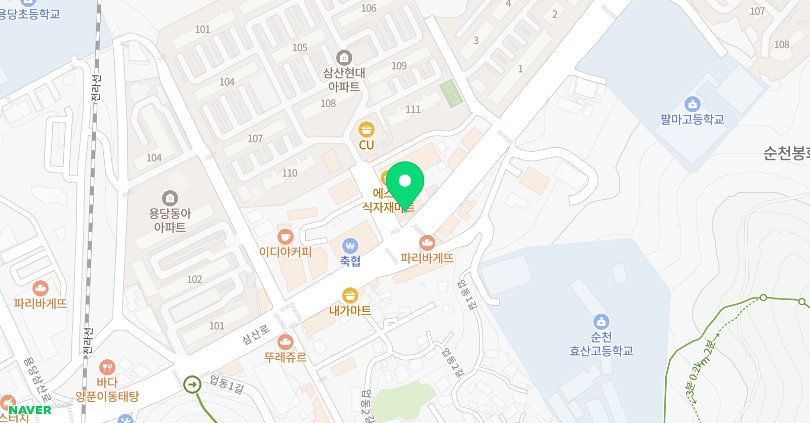 이모네 학원 위치