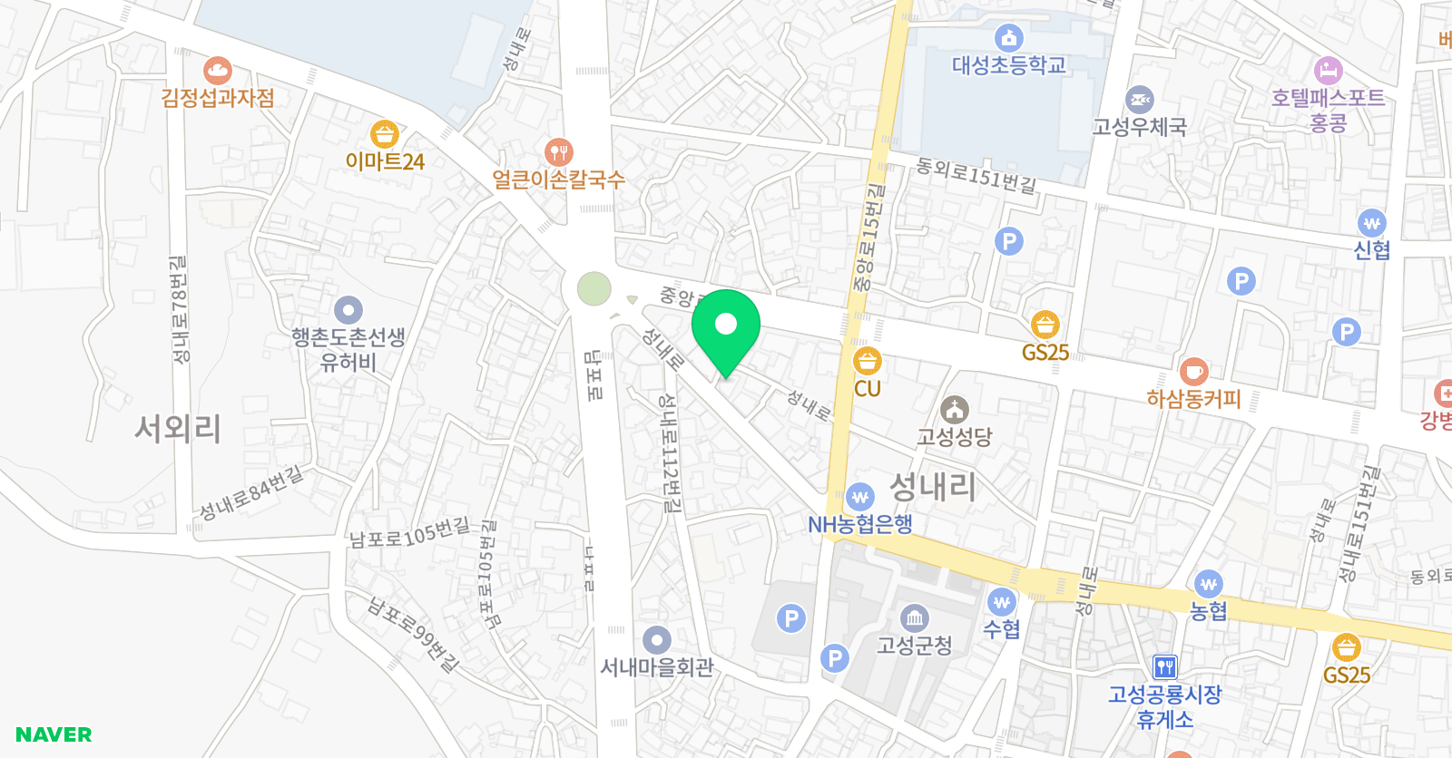 바른 학원 위치