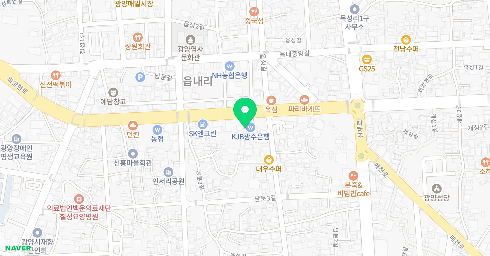 도솔 합기도 위치
