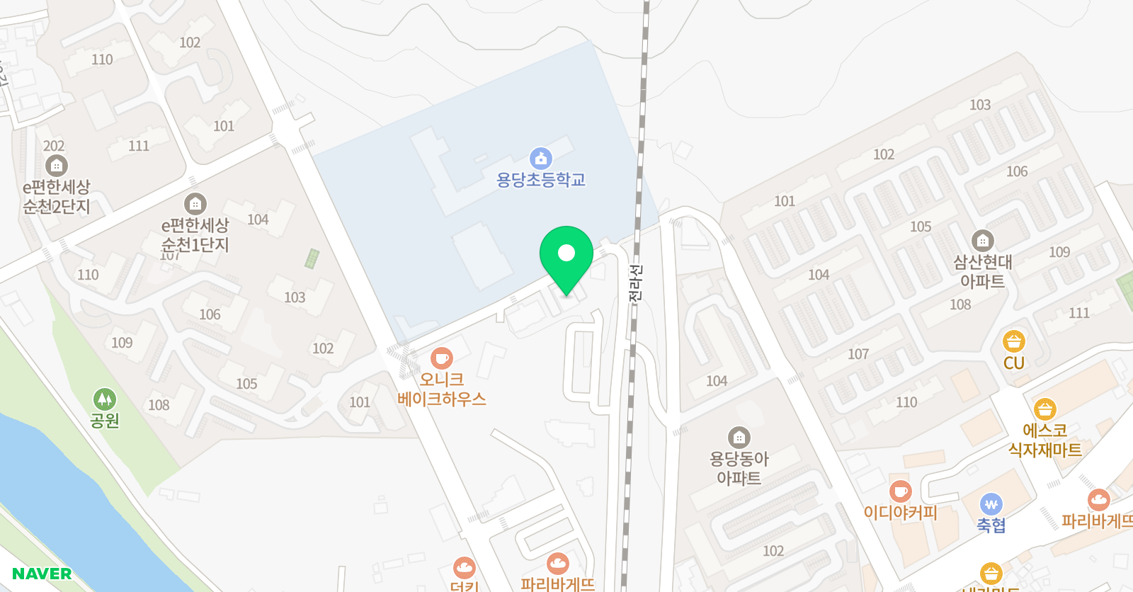 와이즈오학원 위치