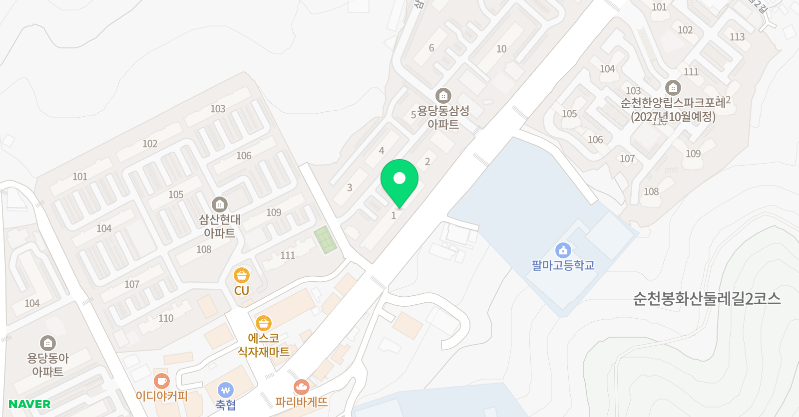 정쌤'S 수&과학교실 위치