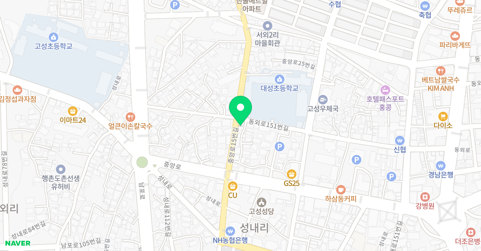 이레 학원 위치