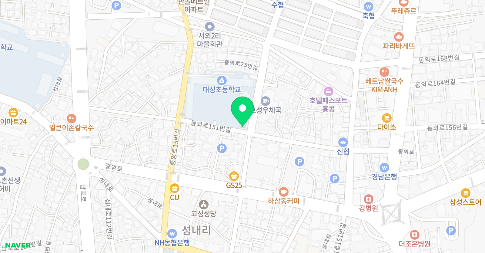 윤슬 국어논술학원 위치