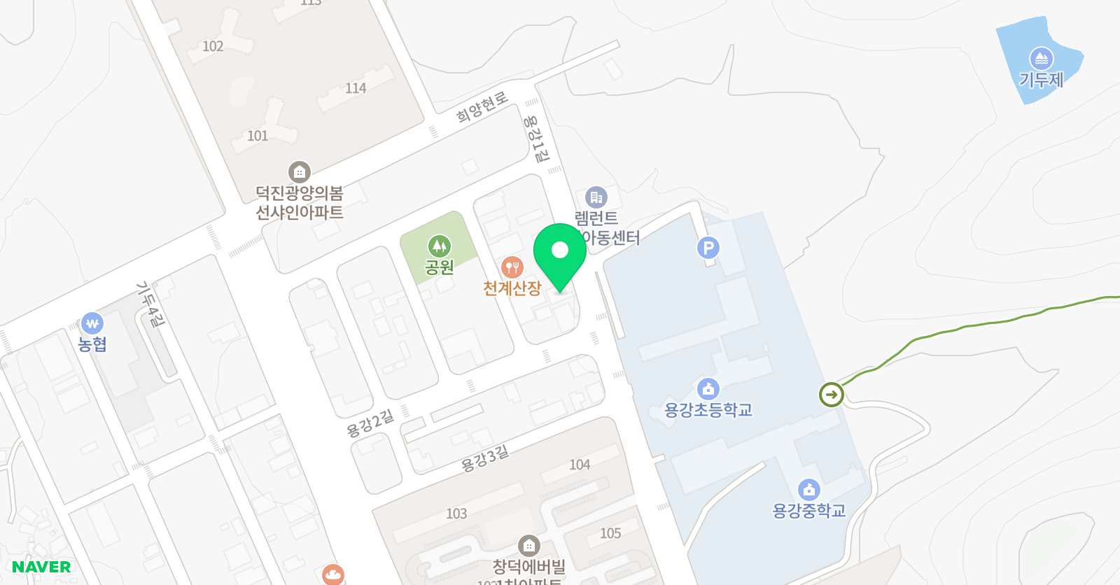 블루밍 잉글리시 어학원 위치