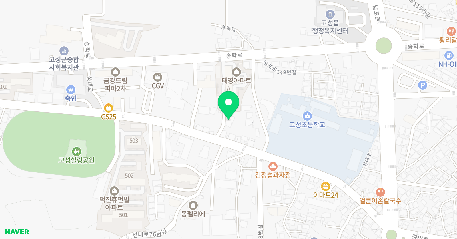 몽당붓 미술실 위치