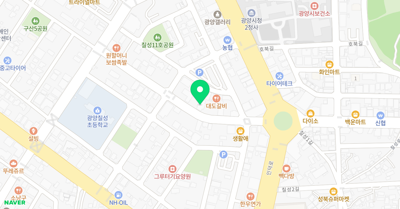 탑브레인영재스쿨 자기주도학습센터 학원 위치