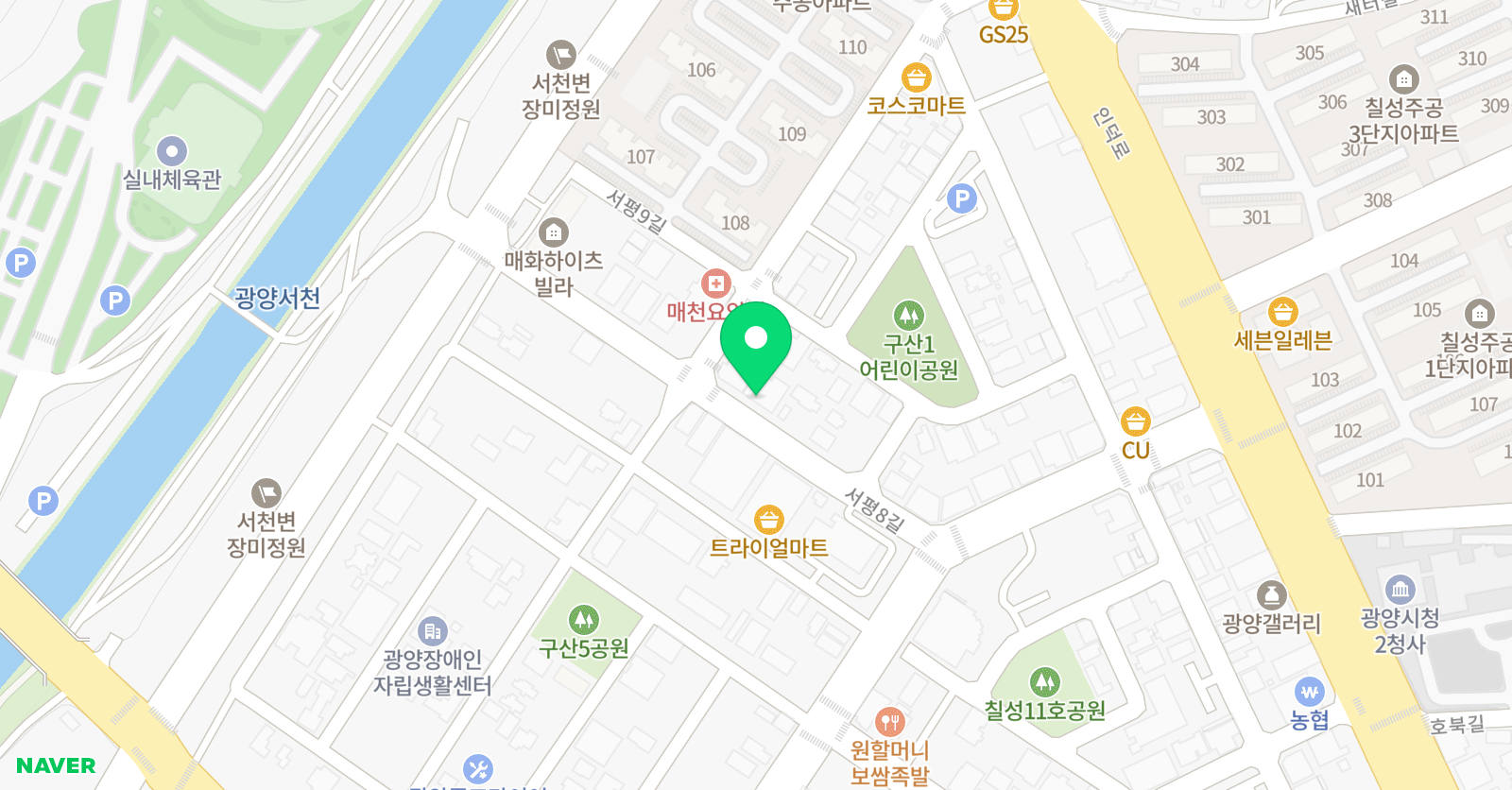 MPK 태권도 위치
