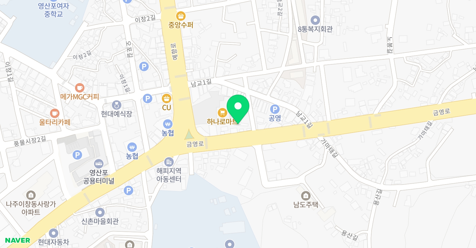 대영명문 학원 위치