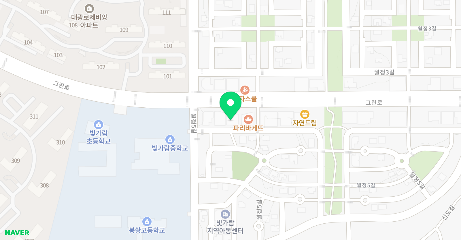 김쌤 수학학원 위치
