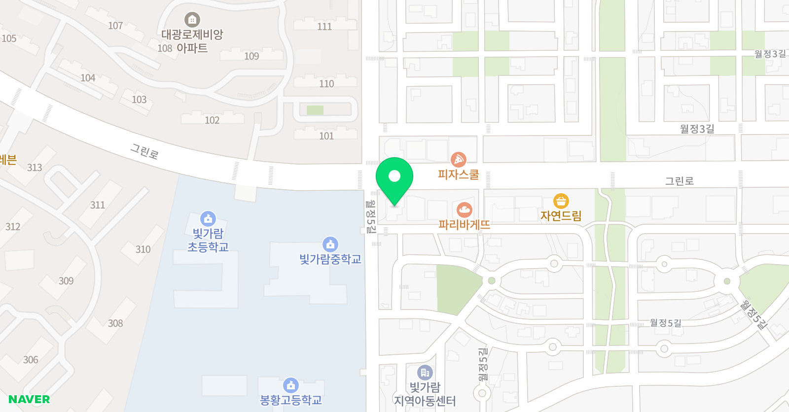 EiE고려대 어학원 나주빛가람캠퍼스 위치