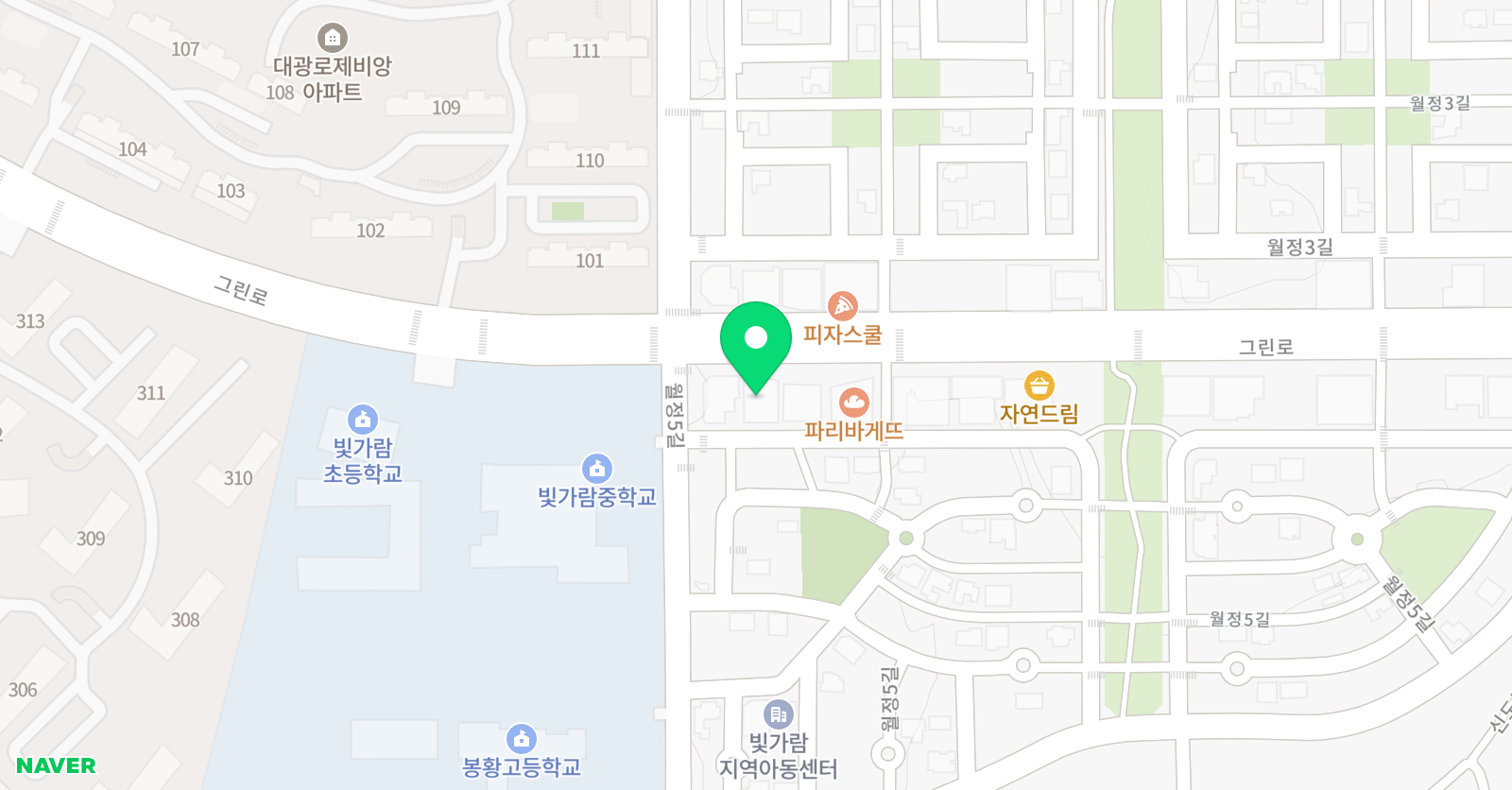 CMS 나주영재교육센터 사고력관초등관 위치