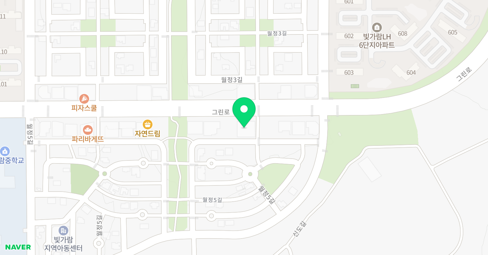 스위밍차일드 빛가람점 위치
