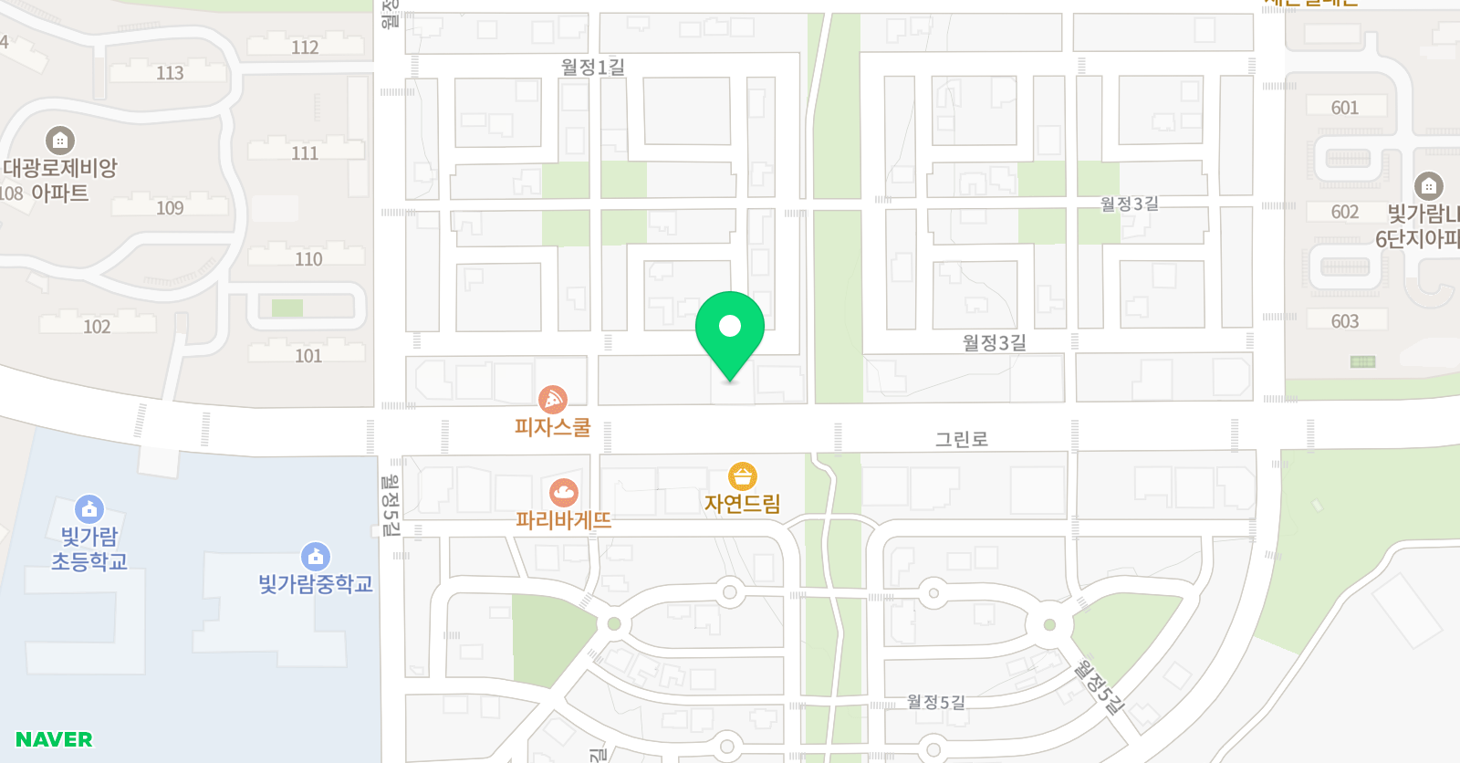 엠베스트SE학원 나주혁신점 위치