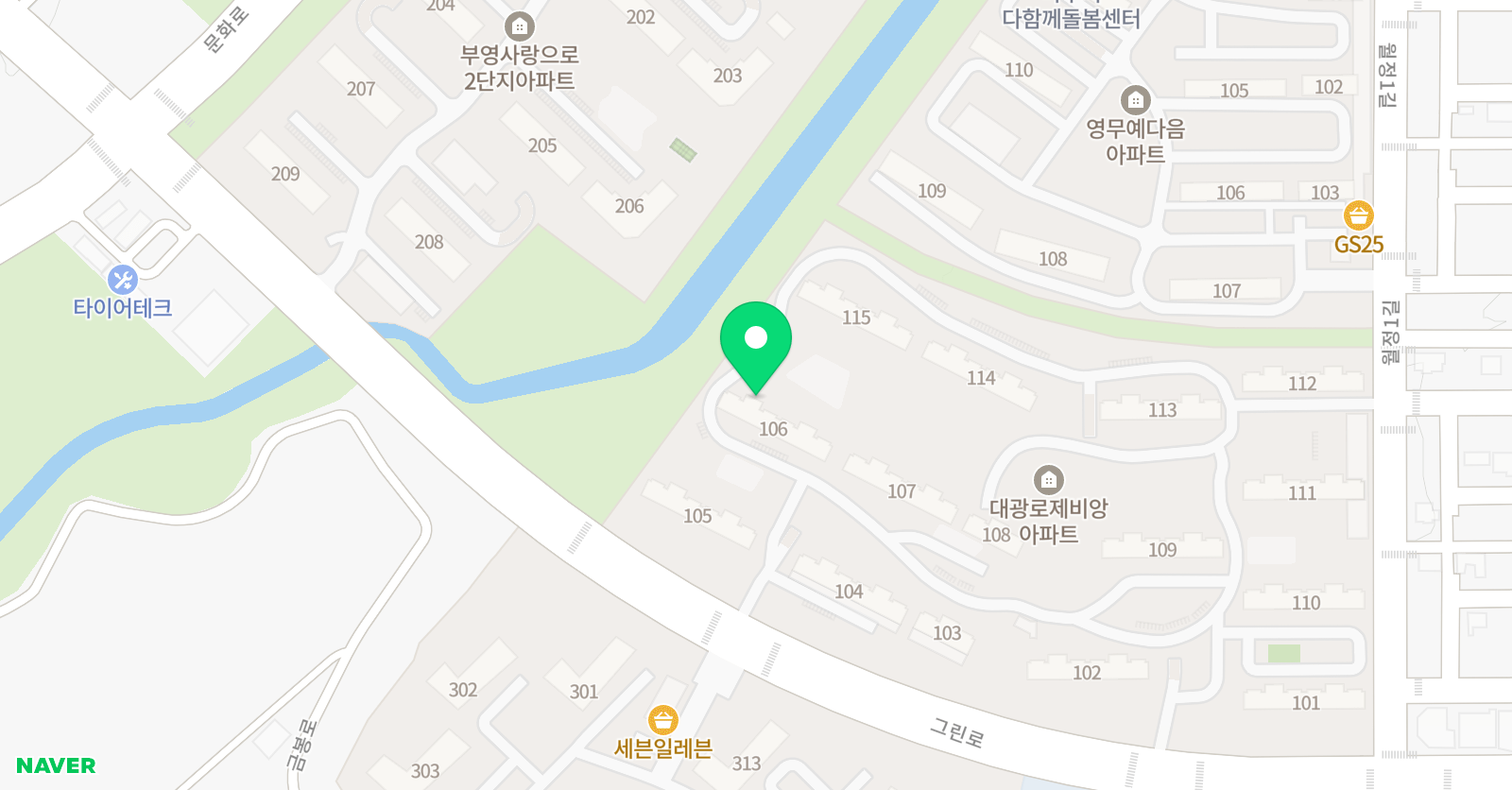 빛가람동 영어교실 위치