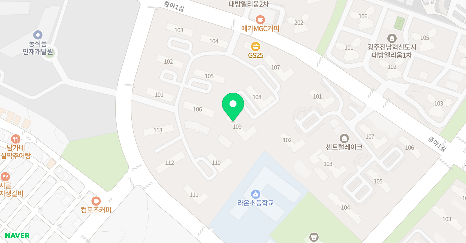 스마트해법 수학 라온초점 위치