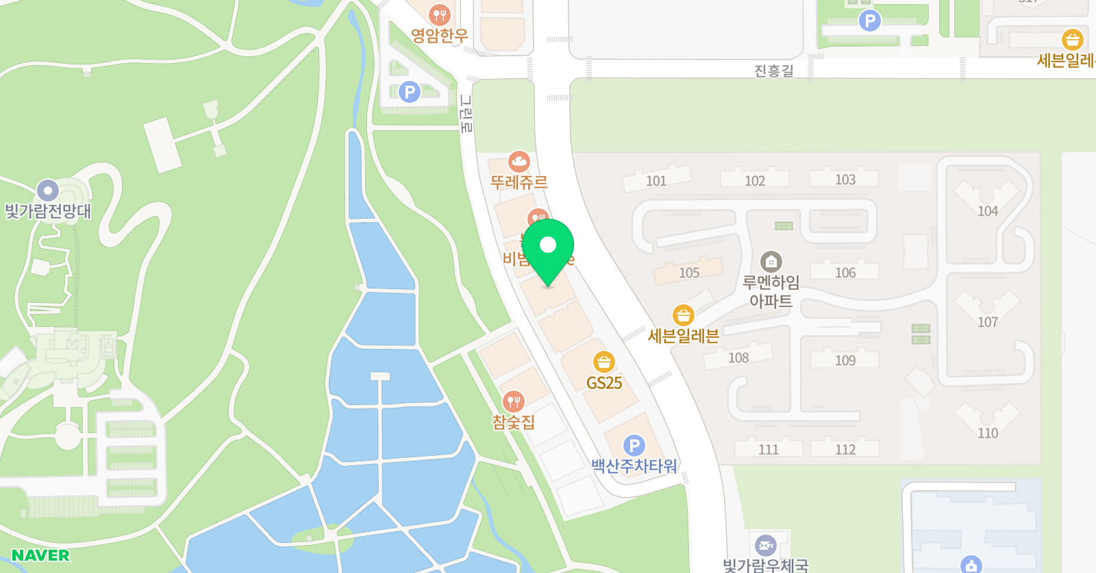 풋치니 음악학원 위치
