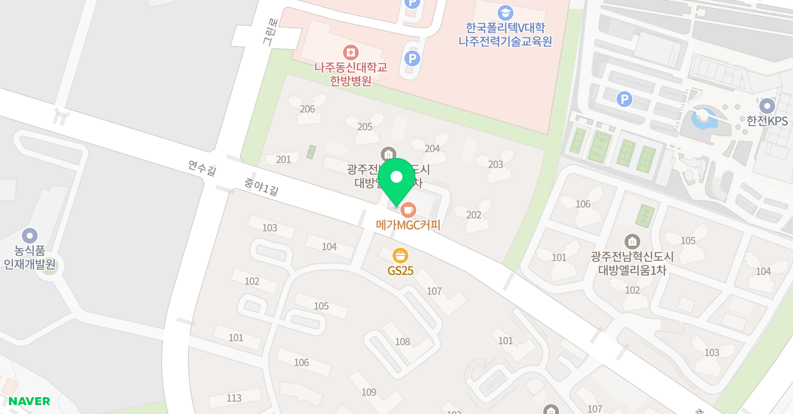 강남 영수학원 위치