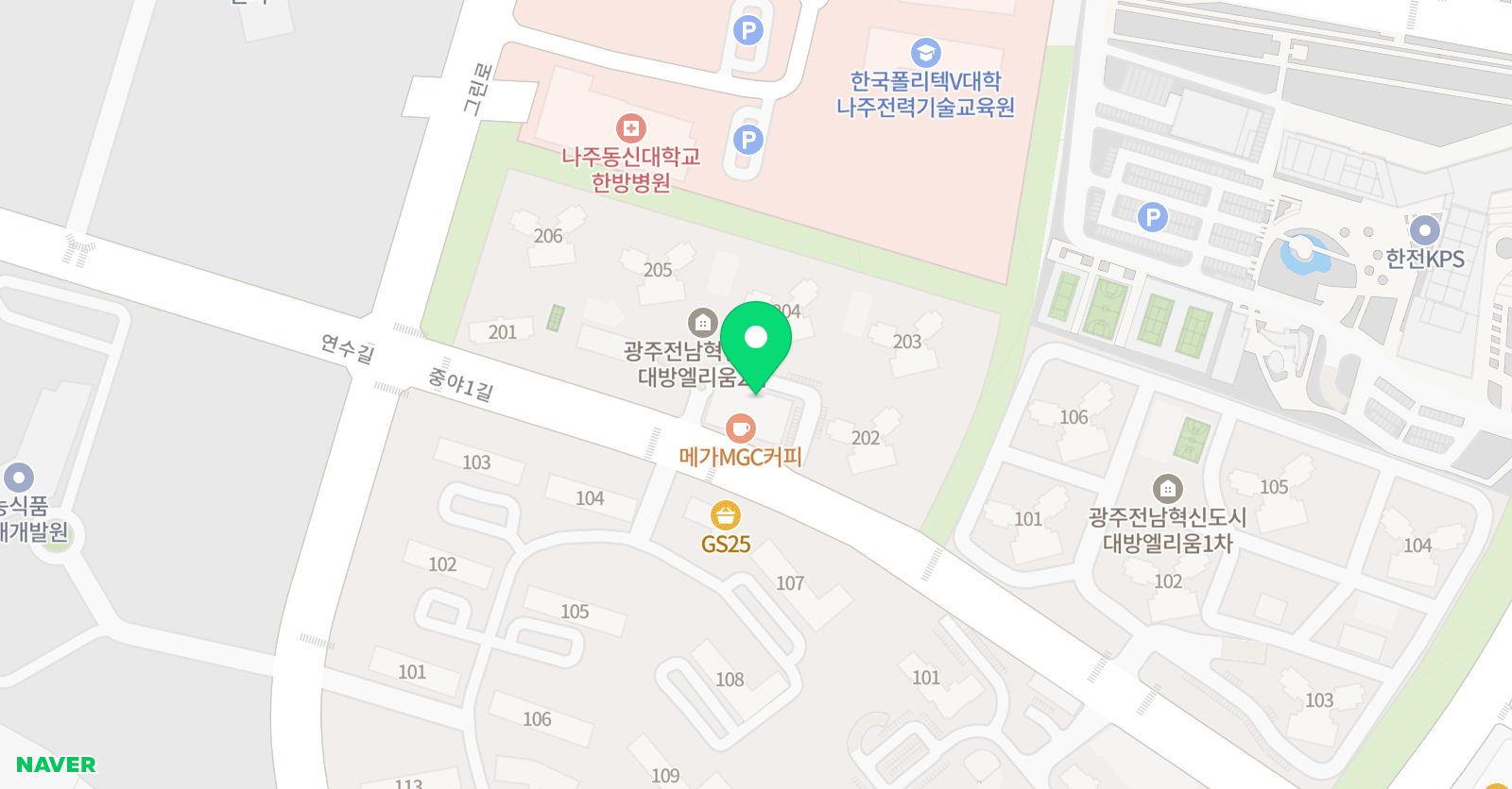혜진 수학교습소 위치