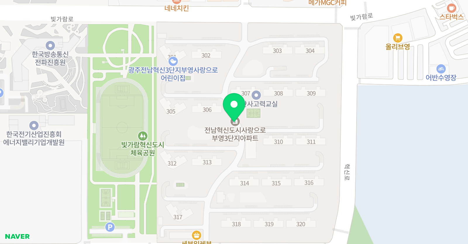 푸르넷 공부방 부영3차 위치