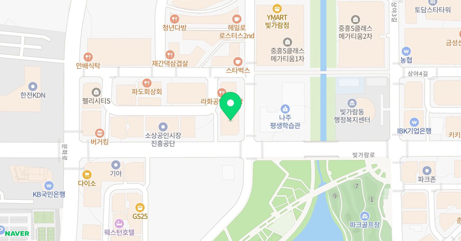 로잔 발레필라테스학원 위치