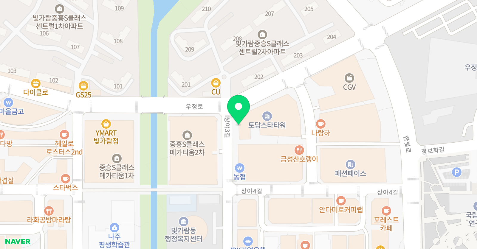 EJ비끄아트 미술학원 위치
