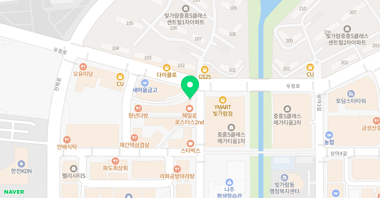 라비에벨 뮤직 위치