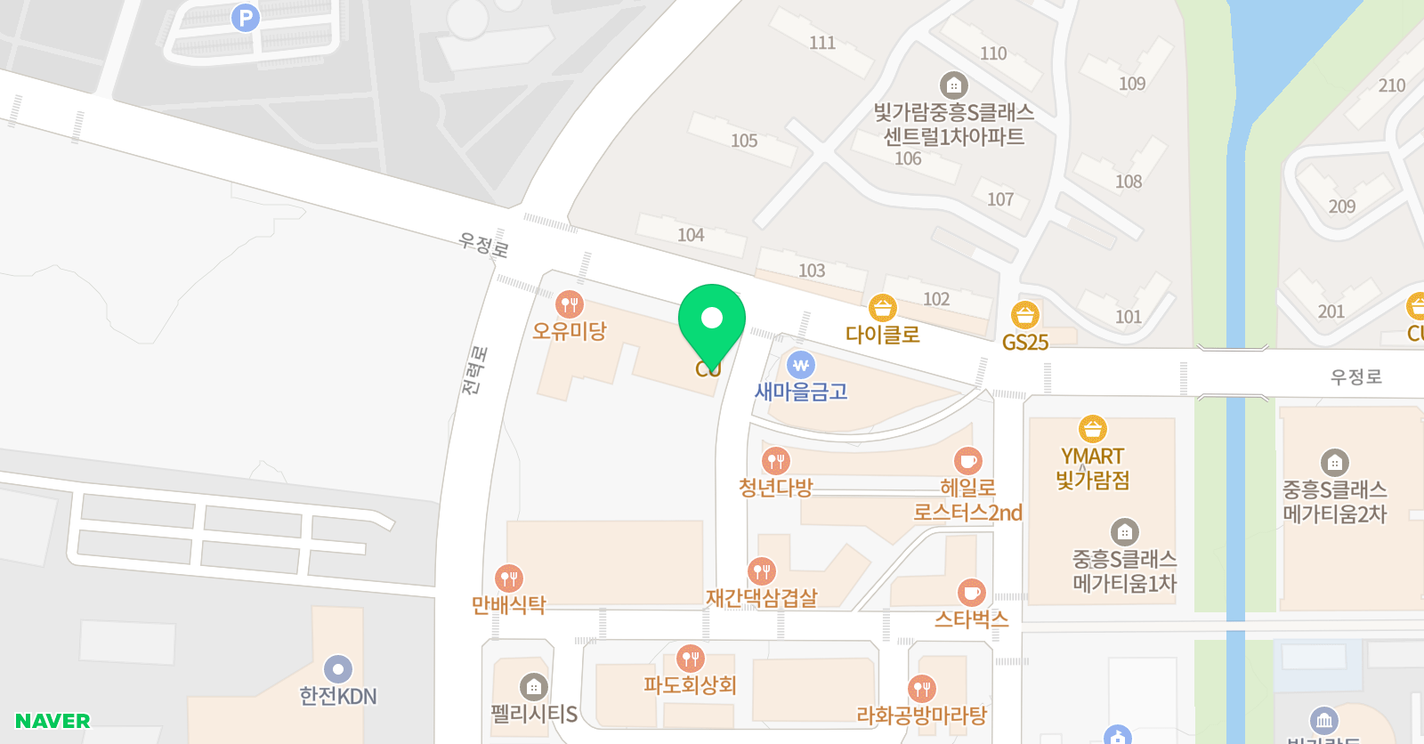 YBM잉글루 나주혁신캠퍼스 위치