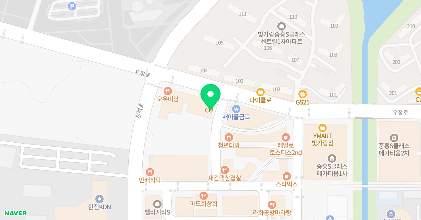 시너지 수학학원 위치