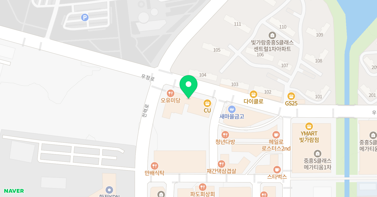 일품 수학학원 위치